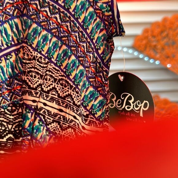 NWT-BEBOP MULTI COLORED DRESS - Picture 3 of 5